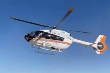 Фотография к новости: Шиеліде жаңа туған шақалақ Қызылордаға тікұшақпен жеткізілді