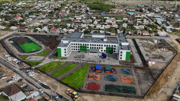 Фотография к новости: Семейде 600 орындық жаңа мектеп ашылды