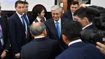 Фотография к новости: Қасым-Жомарт Тоқаев Бейжіңге барды