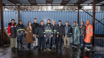 Фотография к новости: 156 тонна күнбағыс майы Қазақстаннан Қытайға флекстанк арқылы жөнелтілді