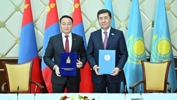 Фотография к новости: Қазақстан мен Моңғолия стратегиялық серіктестікті тереңдетуде