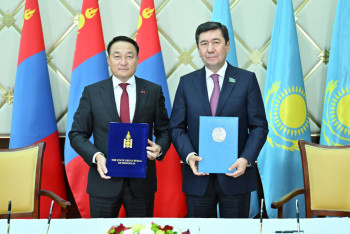 Фотография к новости: Қазақстан мен Моңғолия стратегиялық серіктестікті тереңдетуде