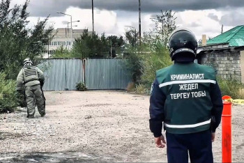 Фотография к новости: Аягөзде снаряд табылды: Тұрғындар эвакуацияланды