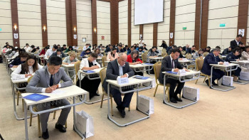 Фотография к новости: "Жалғау-жұрнаққа назар аудармаймыз": "Ұлттық диктант" жобасы басталды