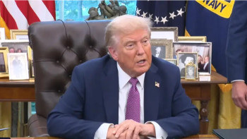 Фотография к новости: Трамп: АҚШ Бірінші және Екінші дүниежүзілік соғыстарды жеңді