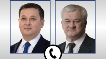 Фотография к новости: Мұрат Нұртілеу Украина СІМ басшысымен телефон арқылы сөйлесті