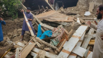 Фотография к новости: Жер сілкінісінен кейін Ауғанстан гуманитарлық апат алдында тұр