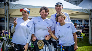 Фотография к новости: Садақ атудан ӘЧ: Отандық спортшылар екінші мәрте жүлдегер атанды