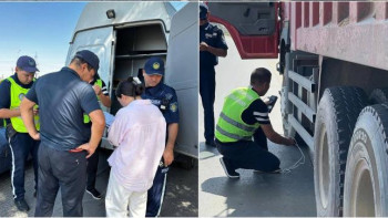 Фотография к новости: Көліктен шығатын зиянды затты анықтау мақсатында "Таза ауа" рейдтері басталды