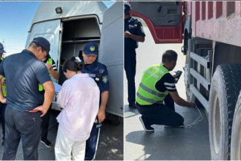 Фотография к новости: Көліктен шығатын зиянды затты анықтау мақсатында "Таза ауа" рейдтері басталды