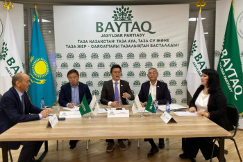 Фотография к новости: Тоқаевтың Жолдауы: «Байтақ» партиясы су қауіпсіздігі мен экологияға басымдық бермек