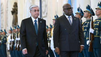 Фотография к новости: Елімізге мемлекеттік сапармен Конго президенті келді