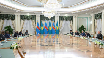 Фотография к новости: Астанада Қазақстан мен Конго арасындағы тарихи келіссөздер өтті