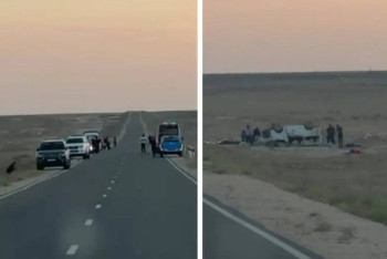 Фотография к новости: Бекет-Атаға бара жатқан: 10 адам қаза тапқан қайғылы апат жайлы жаңа деректер шықты