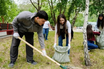 Фотография к новости: Астанада ауқымды экологиялық айлық басталды