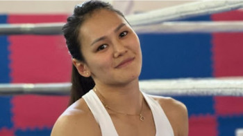 Фотография к новости: Боксшы Алуа Балқыбекова әлем біріншілігінің финалына шықты