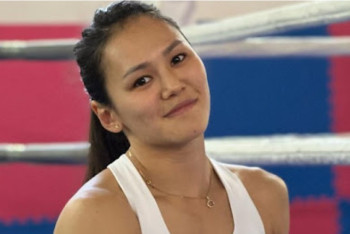 Фотография к новости: Боксшы Алуа Балқыбекова әлем біріншілігінің финалына шықты