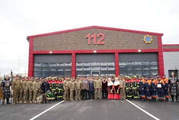 Фотография к новости: Қарқаралыда әмбебап құтқару бөлімшесі ашылды