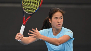 Фотография к новости: Жібек Құламбаева мансабындағы алғашқы WTA атағын жеңіп алды