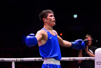 Фотография к новости: Төрехан Сабырхан әлем чемпионатында алтын медаль жеңіп алды