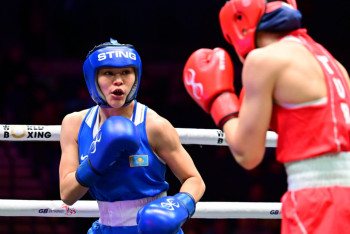 Фотография к новости: Алуа Балқыбекова – әлем чемпионы: ел қоржынына үшінші алтын түсті