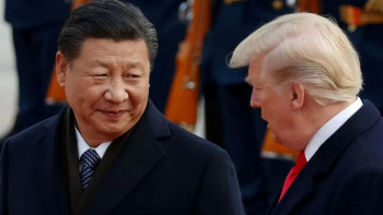 Фотография к новости: Трамп Си Цзиньпинмен сөйлеспек ниетте