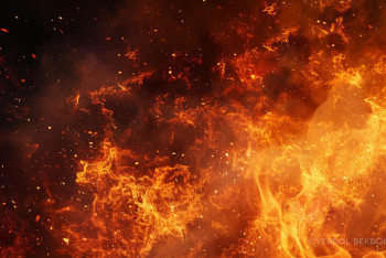 Фотография к новости: Алматы облысында жүргізуші өз көлігінде жанып кетті