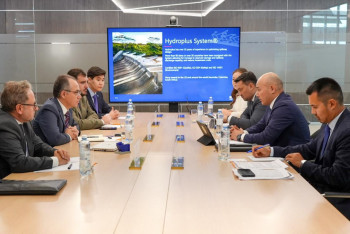 Фотография к новости: "Kazakh Invest" пен француздық "HydroPlus" компаниялары меморандумға қол қойды