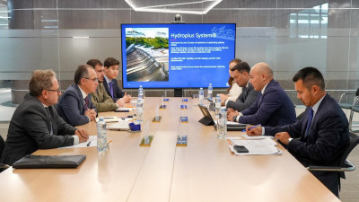 "Kazakh Invest" пен француздық "HydroPlus" компаниялары меморандумға қол қойды