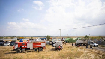 Фотография к новости: Алматы маңындағы қоқыс полигонындағы өрт ауа сапасына қалай әсер етті