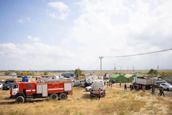 Фотография к новости: Алматы маңындағы қоқыс полигонындағы өрт ауа сапасына қалай әсер етті