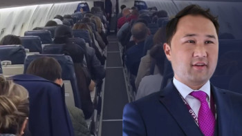 Фотография к новости: "Парламенттік" құттықтау: Бортсерік те ұшар алдында анасын құттықтады