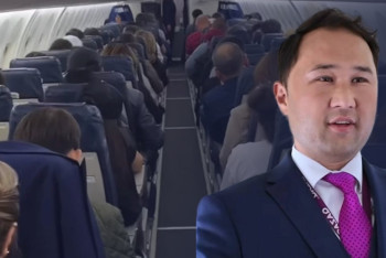 Фотография к новости: "Парламенттік" құттықтау: Бортсерік те ұшар алдында анасын құттықтады