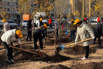 Фотография к новости: "Таза Қазақстан": Астанада жаңа қоғамдық кеңістік ашылды