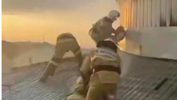 Фотография к новости: Шымкентте мешіт өртенді