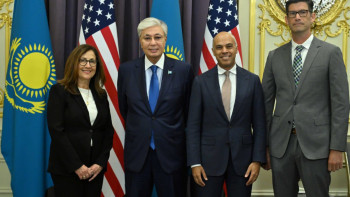 Фотография к новости: Президент Educational Testing Service компаниясының басшысы Амит Севакты қабылдады