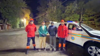 Фотография к новости: Алматы тауларында екі үндістандық студент құтқарылды