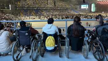 Фотография к новости: Астанадағы Backstreet Boys концертін мүмкіндігі шектеулі жандар да тамашалады