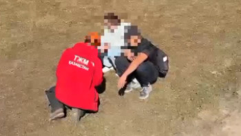 Фотография к новости: Таудағы төтенше жағдай: Құтқарушылар әйелдің өмірін сақтап қалды