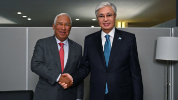 Фотография к новости: Мемлекет басшысы Еуропалық Кеңес Президентімен келіссөз жүргізді