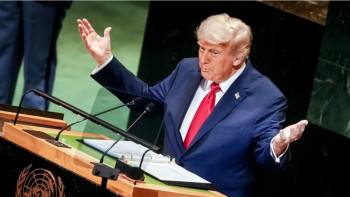 Фотография к новости: Трамп Біріккен Ұлттар Ұйымын сынға алды