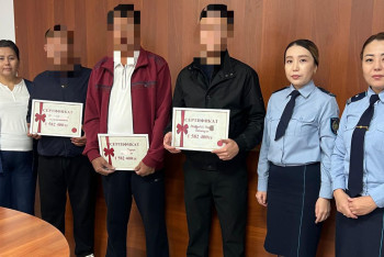 Фотография к новости: Сотталғандар бизнес ашуға арналған грант ұтып алды