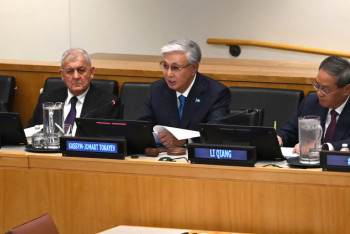 Фотография к новости: Президент Қытайдың жаһандық бастамасы жөніндегі жоғары деңгейдегі кеңеске қатысты