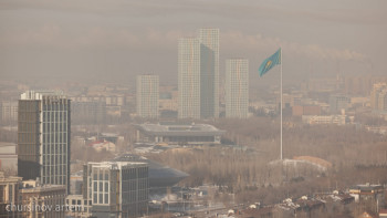 Фотография к новости: 15 облыста дауылды ескерту жарияланды: қатты жел, тұман және өрт қаупі күшейді