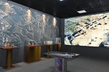 Фотография к новости: "Оғыз дала мәдениетінің іздері" халықаралық көрмесі ашылды