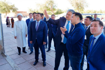 Фотография к новости: Түркістан туристік әлеуетін арттырмақ