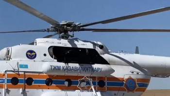 Фотография к новости: Жаңа туған сәби ТЖМ тікұшағының арқасында аман қалды