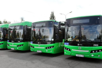 Фотография к новости: Алматыда екі жаңа автобус паркі мен газ толтыру станциясы салынады