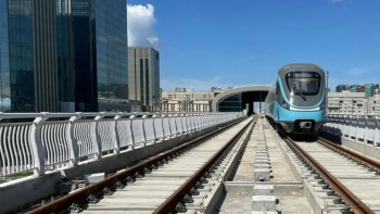 Фотография к новости: Астанада LRT пойызы жүре бастады
