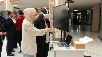 Фотография к новости: Астанада ЕҰУ зерттеушілері ЖИ жобаларын таныстырды